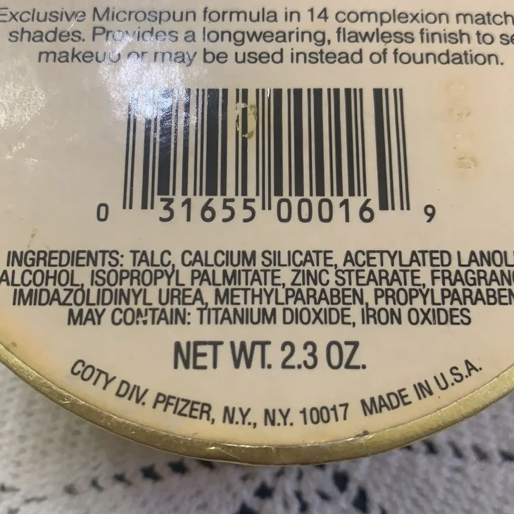 NEW COTY AIRSPUN TRANSLUCENT LOOSE POWDER EXCLUSIVE MICROSPUN SEALED!
